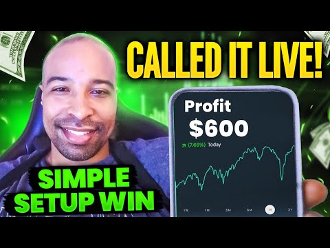 I Called This Trade Live Before the Market Open   How I Locked in $600 Profit Using a Simple Setup