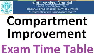 cbse class x compartment exam// cbse class 12 improvement exam latest update