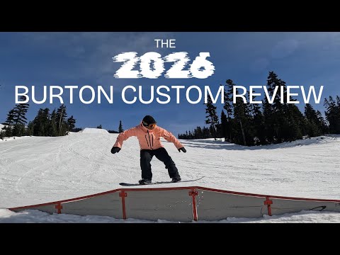 We check out Burton Snowboards all-mountain workhorse - The 2026 Burton Custom Snowboard Review