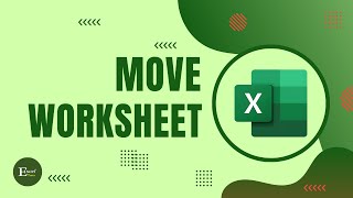 How to Move Worksheet in Excel | Excel Tutorial No 26