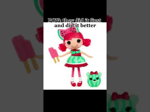 Even both have a bow 😭 #oc #lalaloopsy