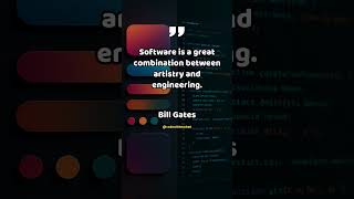 Code is art + engineering.