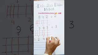 Dots-Stick Division Method 💯🚀 #feedshorts #ytshorts #shorts #viral