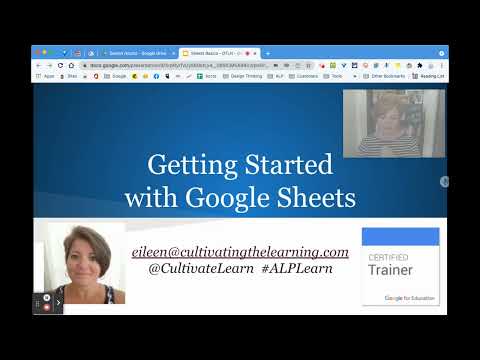 Google Sheets for Beginners Part 1