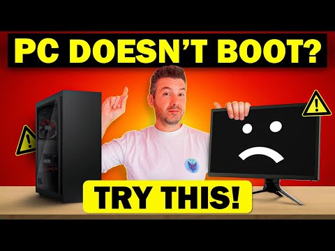 How to Fix a PC that Does Not Power On or Boot!