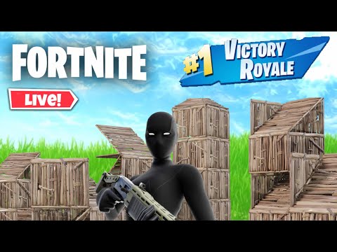 Fortnite livestream vibing with chat trying different strategies
