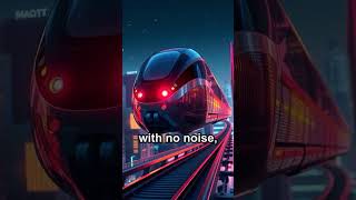 Do you know the secret behind Maglev? 🚀 Amazing Magnetic Levitation Train Technology! #Maglev #Mag