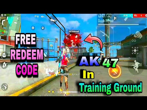 AK47 in Training Ground 👿|| Free Redeem Code 💎💎 || @Totalgaming @Gyangamig #Raistar