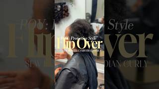 A summer protective style #atlantahairstylist #flippvermethod #cambodianhair #protectivestyles