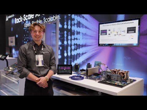 End-to-End PCIe 6 Demo at OCP 2025