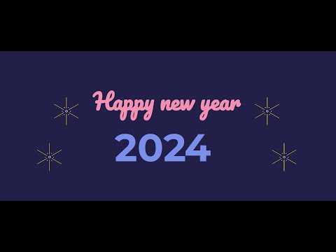 new year celebration animation