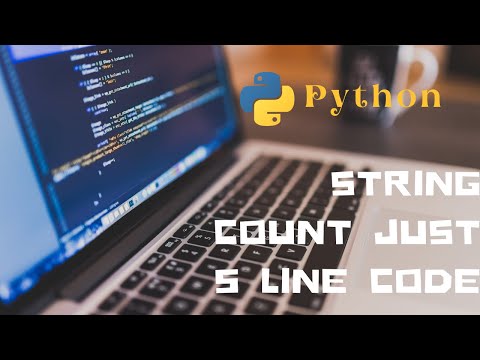 Only 5 lines of Code to Count String from any Giant text file using Python