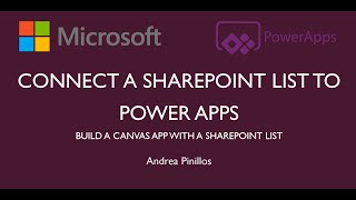 Connect a SharePoint List to Power Apps | Canvas Apps