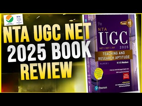NTA UGC NET Book for Preparation | NTA UGC NET Book Review/preview | Best book for NTA UGC 2025