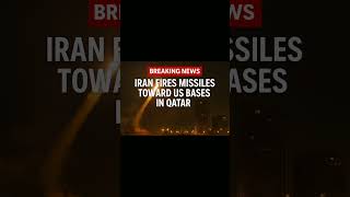 Iran Fires Missiles at US Base in Qatar. #DohaExplosions #Gulf #IranVsUS #AlUdeidBase #WorldNews