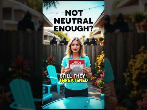 HOA Fined Her Over Patio Furniture—Because It Wasn’t “Neutral”?  #karen #hoadrama #shorts