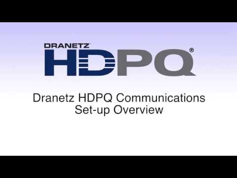 Dranetz HDPQ Communications Setup Overview