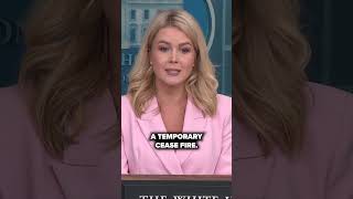 Press Secretary Leavitt says Trump wants "permanent ceasefire" between Ukraine and Russia