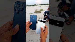 iPhone 12 pro Max vs pixel 6a 😯😱