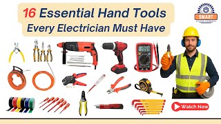 16 Essential Hand Tools Every Electrician Must Have #handtools #electrician