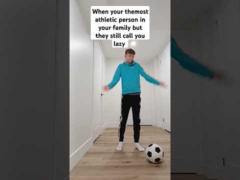 When you're the most athletic but...... #football #soccer #soccerhumor #funny #relatable #athlete