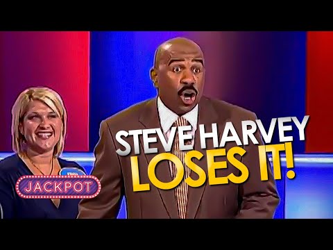 ENDLESS Hilarious Moments From FAMILY FEUD USA With Steve Harvey!