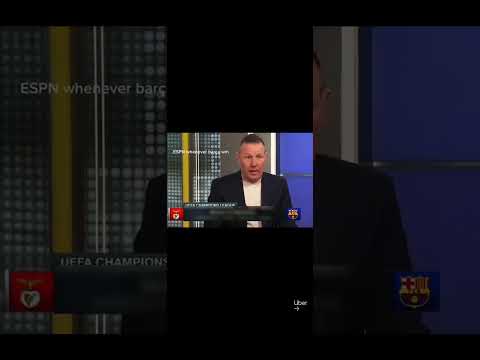 ESPN hates Barcelona #paucubarsi #lionelmessi