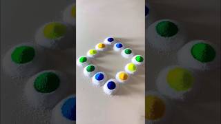 Rangoli designs for beginners #rangoli#rangolidesigns#rangoliforbeginners#shorts#diwalirangoli