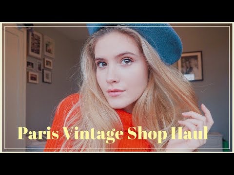 Paris Vintage Shopping Haul!