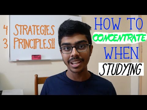 How To CONCENTRATE on Studying (Simple STRATEGIES)