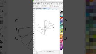 coreldraw basic patterns#shorts  #designforbeginners #coreldrawinhindi #coreldrawtutorialhindi