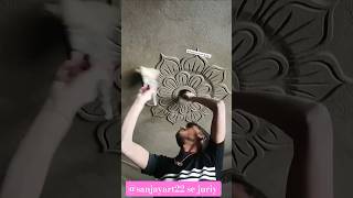 Ceiling flower @SanjayArt22  #popdesign #shorts pop design #art #diy #plusminus #viralshorts