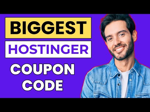 Hostinger BIGGEST Coupon Code 2025 | Hostinger Discount Code & Promo Code