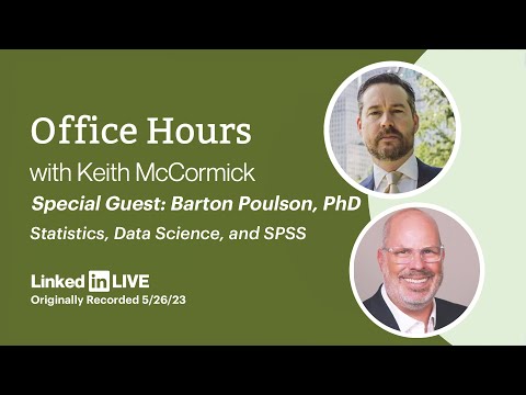 About Missing Data, May 26th Office Hours Clip with Barton Poulson, PhD