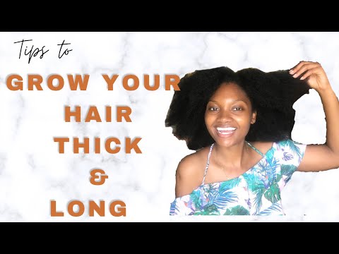 Watch this for thicker and longer hair | BEST HAIR GROWTH TIPS FOR 4C NATURAL HAIR| Nemi Effy