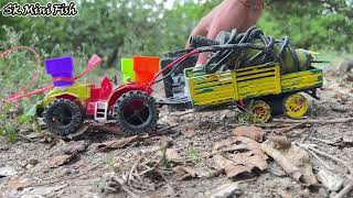 The Creative Tractor & Water Pump Fishing – Fun & Genius Hack!