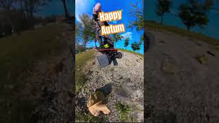 Happy Fall #eskate #esk8 #longboard #burnout #electricskateboard #skateboard #electriclongboard #rc