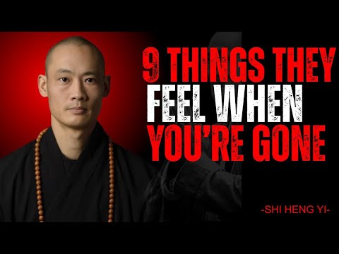 9 Things They Feel When You Simply Disappear  Shi Heng Yi Stoicism