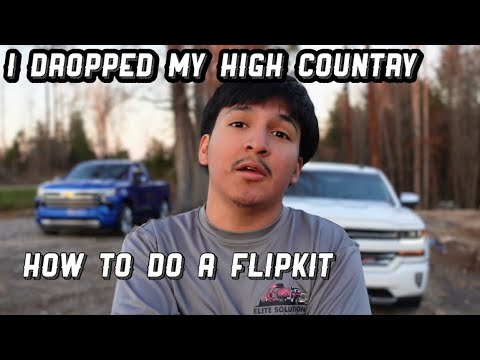 How to install a flipkit on your Silverado!