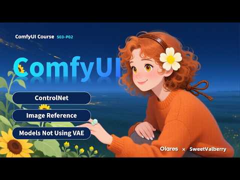 Pose, Depth & Style Control with ControlNet and Redux | ComfyUI Tutorial S03 P02