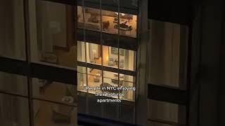LIFE in NEW YORK we can see inside your apartment 👀😂 #realestate #life #newyork #invest