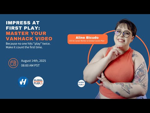 💻 Impress at First Play: Master Your VanHack Video