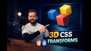 3D CSS Transforms Using HTML & CSS | Build Stunning 3D Effects #viral #fyp #cssanimation #coding