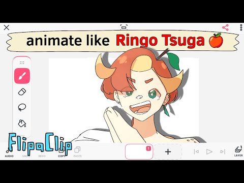 How to Animate Like @RingoTsuga Using Only Your Phone (FlipaClip beginner tutorial)