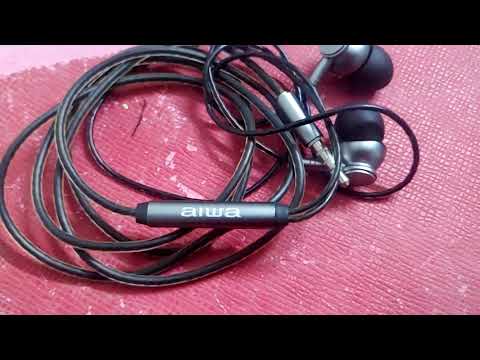 Aiwa ESTM-101 review - Cheap beater earphones!