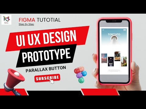 Parralax Button Prototype II UI UX II Fgma II RM UI UX DESIGN WORLD