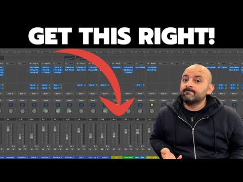 How to balance a mix fast - Logic Pro X