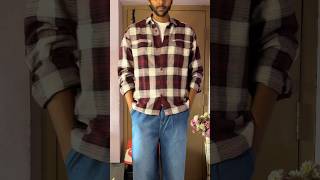 Myntra Checked Casual Shirt Under Budget😍 #mensfashion #affordable #fashion