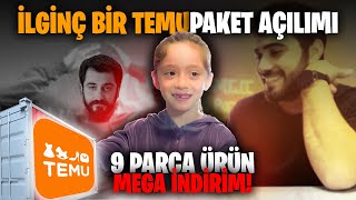 TEMU SHOPPING PACKAGE OPENING WITH DERİN AND MAHSUN J. | AN INTERESTING PACKAGE - PART #4