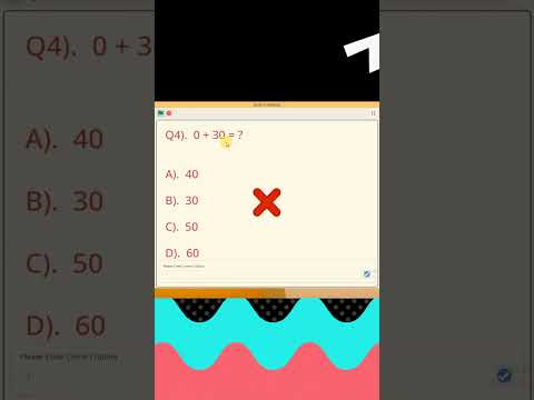 MAKE MCQS QUIZ IN SCRATCH